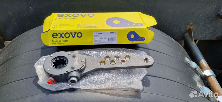 Рычаг тормозной Bpw, SAF механический (трещетка)