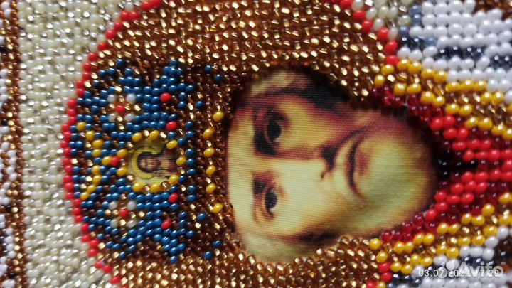 Иконы вышитые бисером