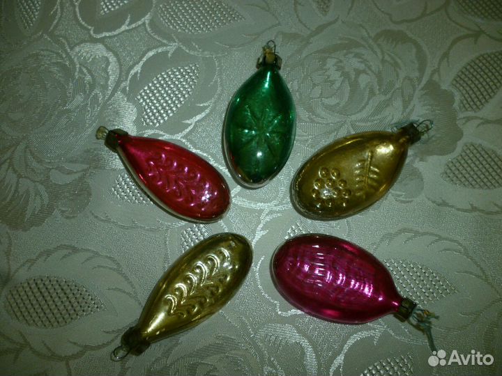 Советские ёлочные игрушки