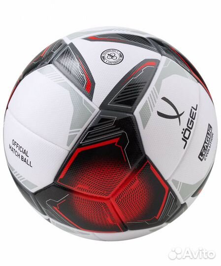 Мяч футбольный Jögel League Evolution Pro №5, белы