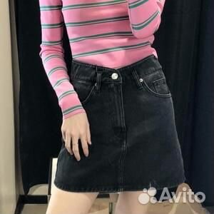 Юбка новая джинсовая Zara оригинал 48-50р