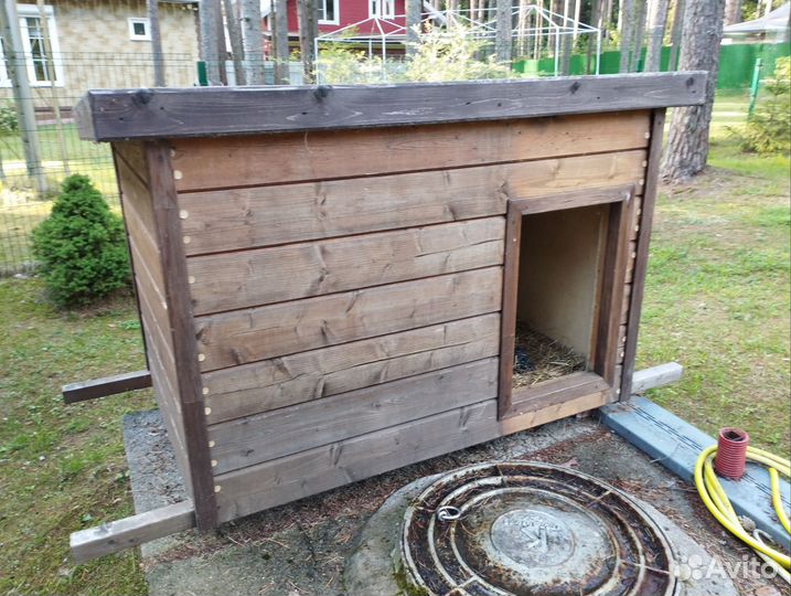 Будка для собаки утепленная