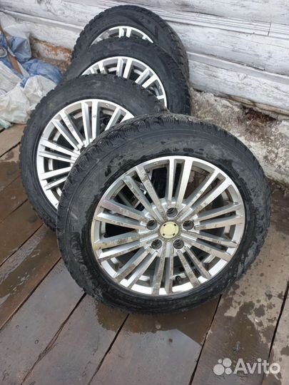 Зимние колеса в сборе r16 skoda