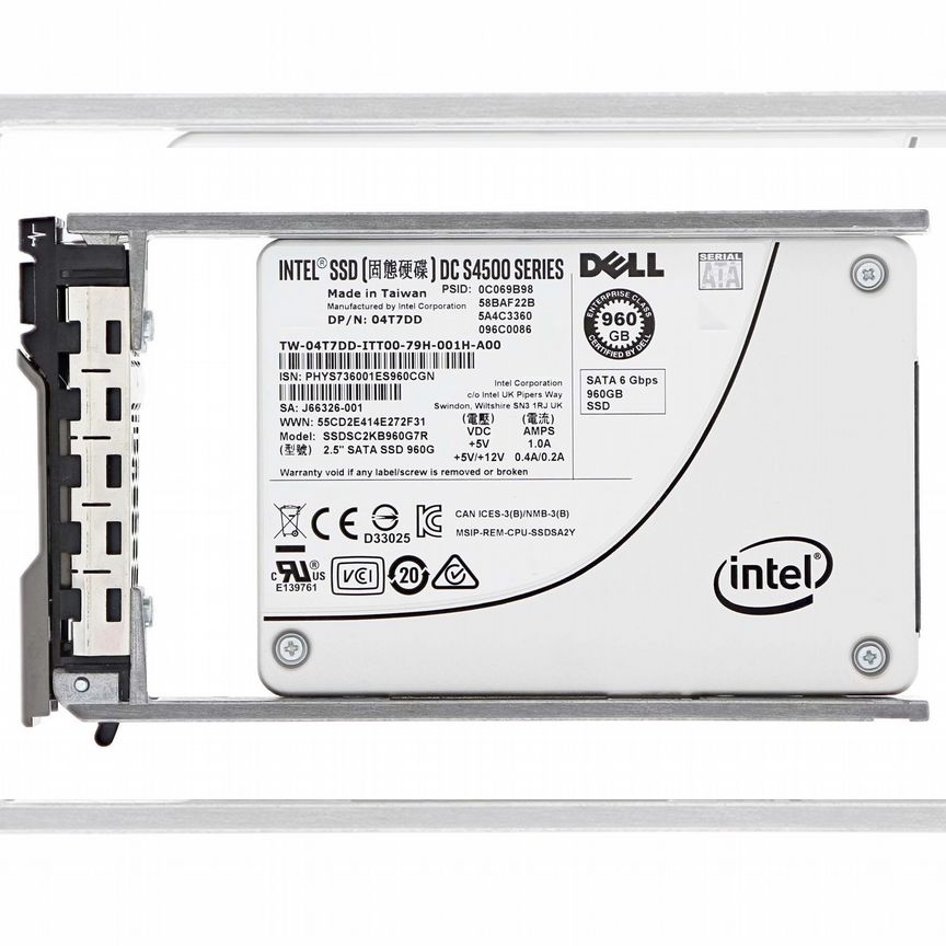 [SSDSC2KB960G7R] Жесткий Диск Dell 960gb Sata2.5 Ssdsc2kb960g7r