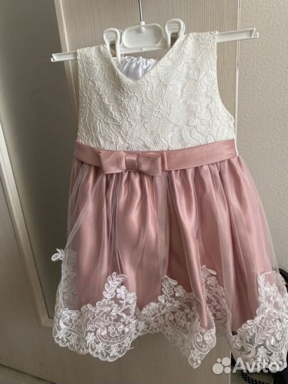 Платье для девочки 86-92