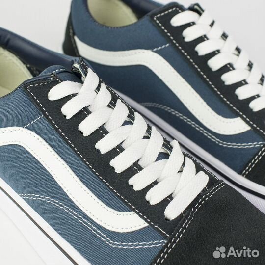 Кеды Vans Old Skool Blue - Black