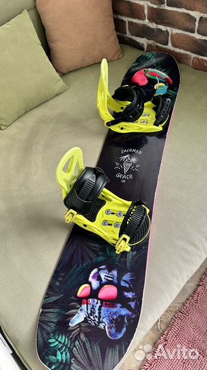Сноуборд детский 130 с крепами