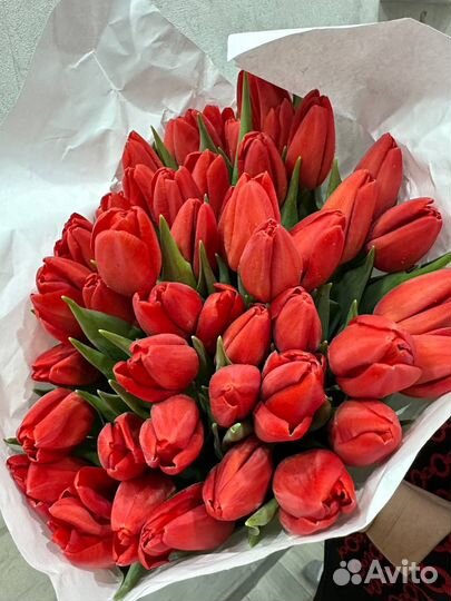 Тюльпаны в розницу, букет