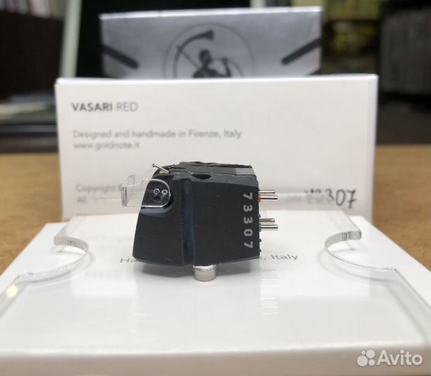 Головка звукоснимателя Gold Note Vasari Red