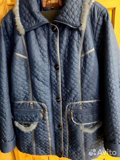 Куртка демисезонная женская 54 56 размер