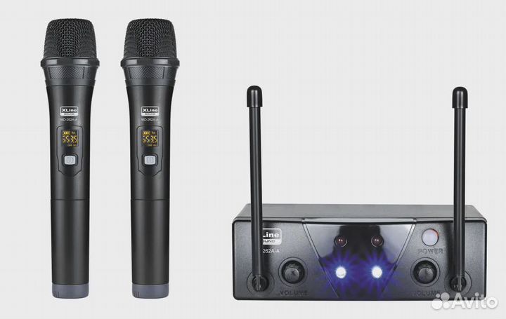 Микрофон для живого вокала XLine MD-262A-A черный