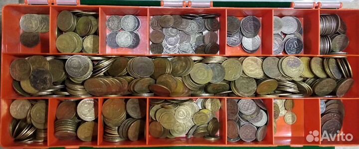 Монеты с 1921 по 1957 ранние советы много