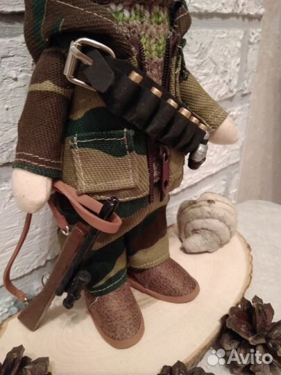 Интерьерная Текстильная Куколка Охотник