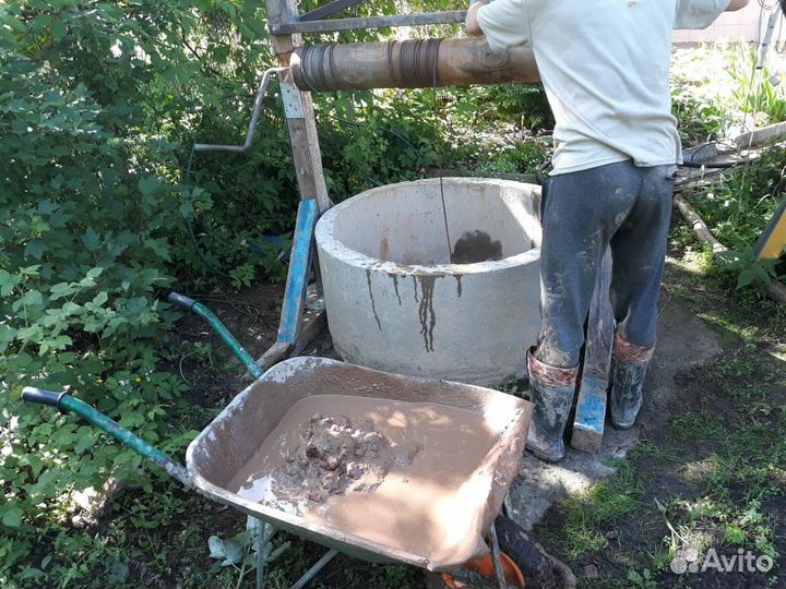 Чистка питьевых колодцев,ремонт,копка колодцев