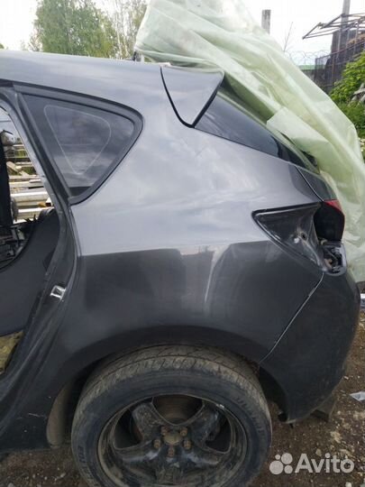 Крыло заднее левое Opel Astra J хэтчбек 5дв. 1.6