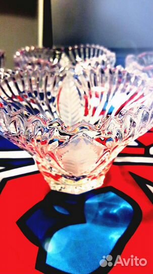 Хрустальные вазы СССР разные