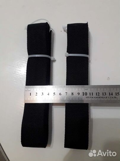 Карабин металл 10см/стропа/шнур плетеный 6-10мм