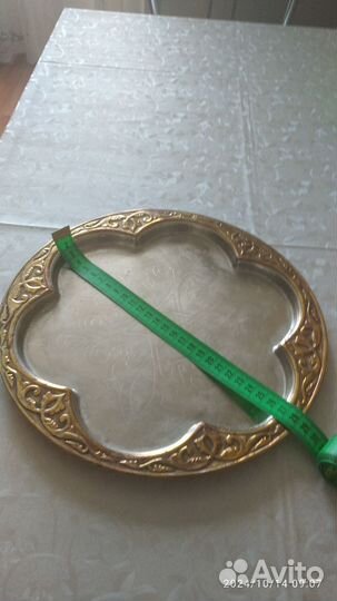 Поднос металлический