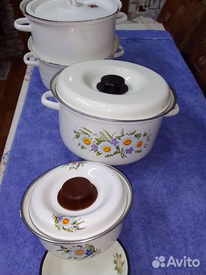 Посуда эмалированная СССР