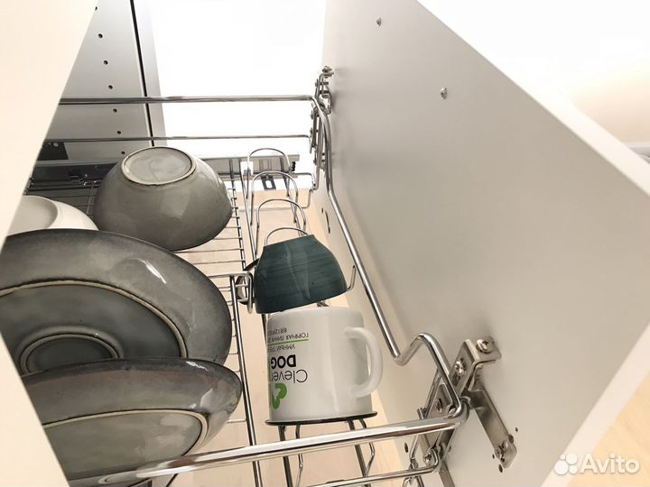 Выдвижная сушка в шкаф 60х60 см