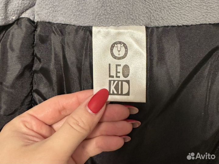 Зимний конверт в коляску и санки leokid