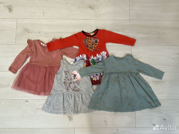 Пакет вещей на девочку 68 74 размер