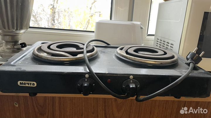Электроплита двухкомфорочная