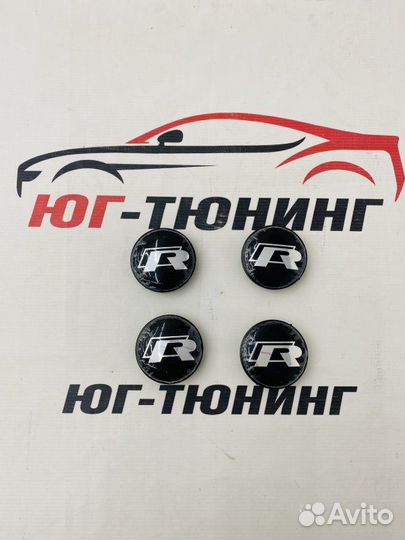 Колпачки в ступицу R-Line Volkswagen 4шт
