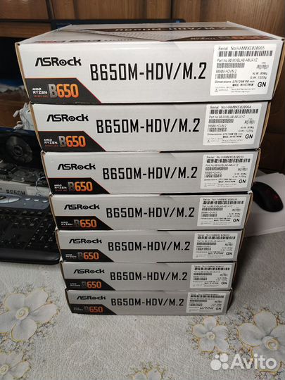 Материнская плата Asrock B650M-HDV/M.2 гарантия