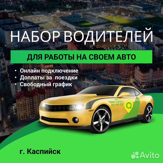 Водитель в такси Анжи