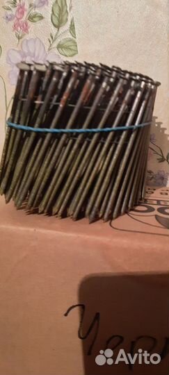 Гвозди барабанные винтовые