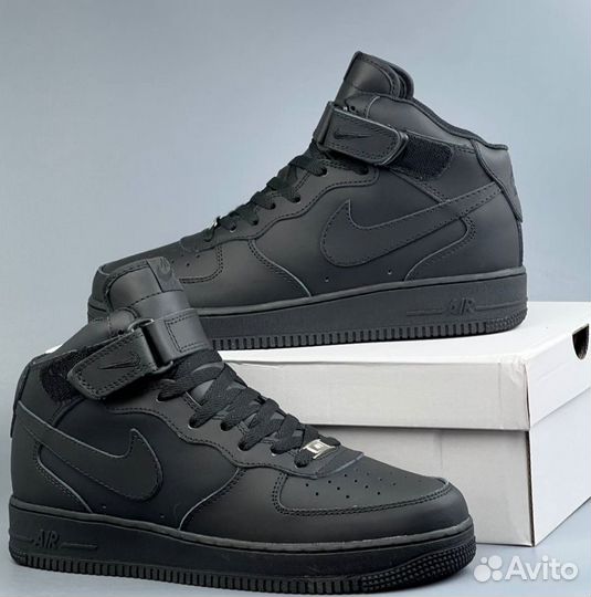 Стильные Nike Air Force 1 с мехом