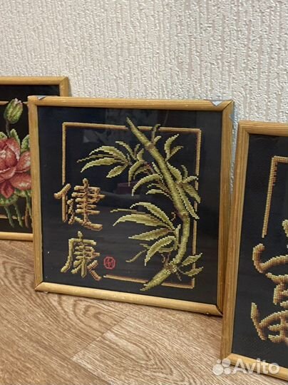 Картина вышитая крестом