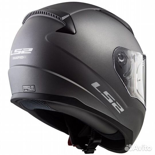 LS2 Мотошлем FF353 rapid Single mono