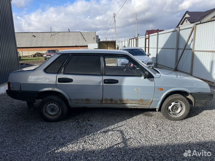 ВАЗ 21099 1.5 МТ, 2004, 99 000 км