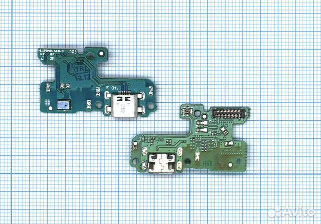 Разъем micro USB Huawei Honor 8 Lite плата