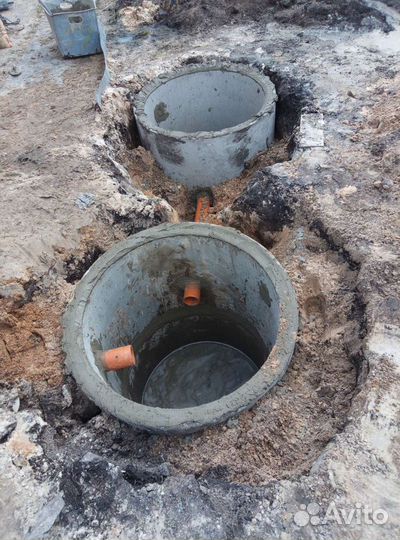 Канализация,септик под ключ