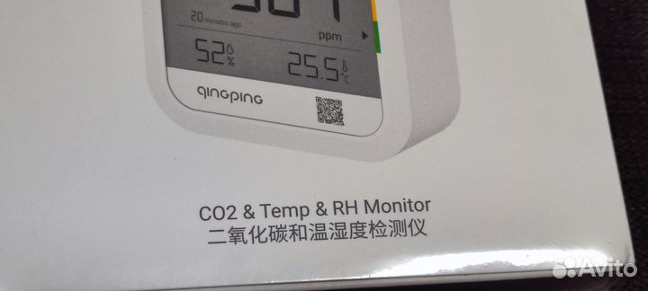 Qingping Monitor датчик углекислого газа со2 3 в1