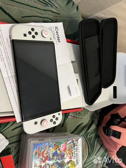 Nintendo switch oled + игры