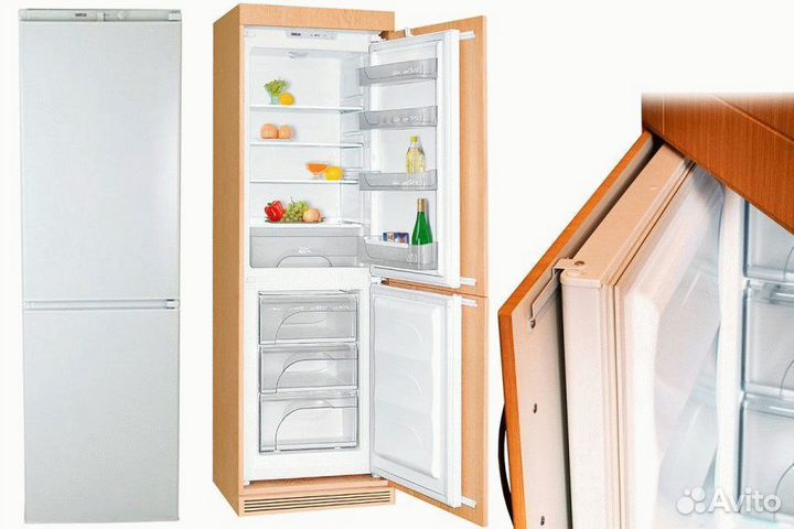 Встраиваемый холодильник atlant хм-4307-000