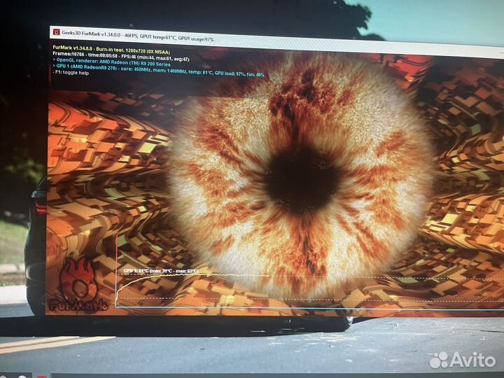 Видеокарта r9 270 2gb (gtx 750ti)