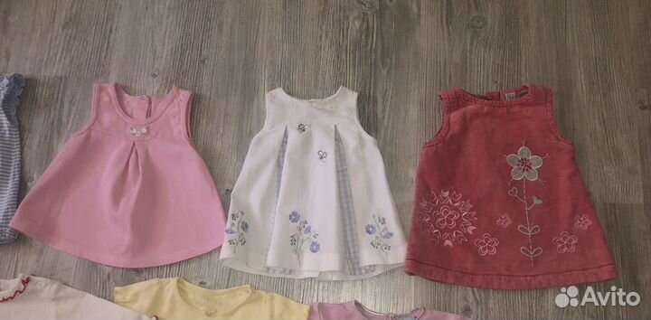 Вещи пакетом на девочку 3-6 месяцев