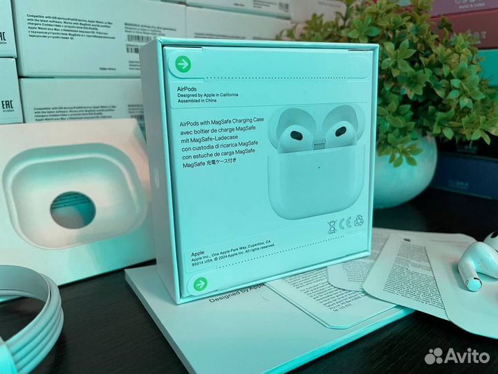 AirPods 3 (Гарантия; Чехол в подарок)