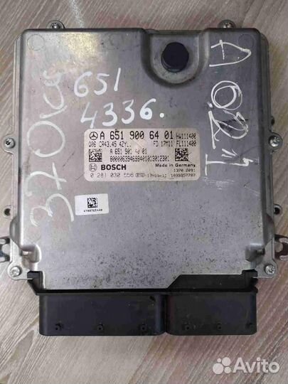 Блок управления двигателем Mercedes-Benz C-Class