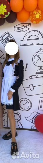 Белый фартук