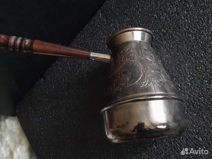 Турка для кофе медная