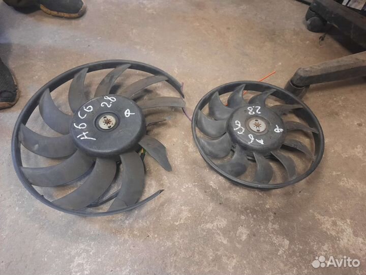 Вентилятор радиатора audi a6 c6