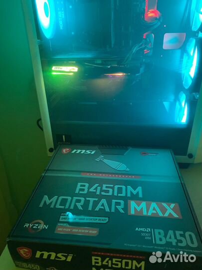 Материнская плата AM4 MSI B450M mortar MAX