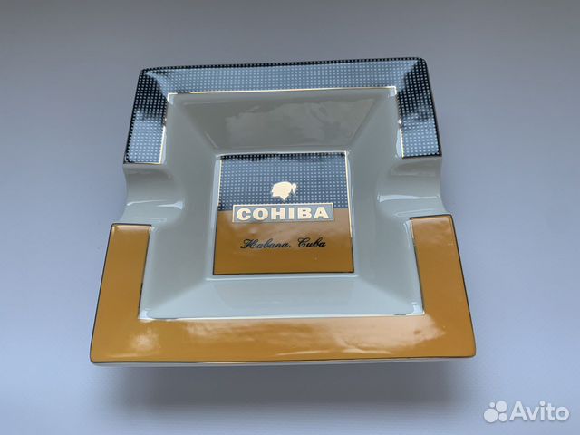Сигарная пепельница cohiba на две сигары