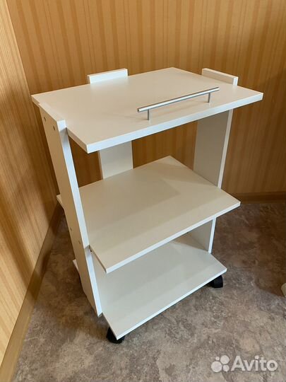 Тележка-этажерка косметологическая на колёсах